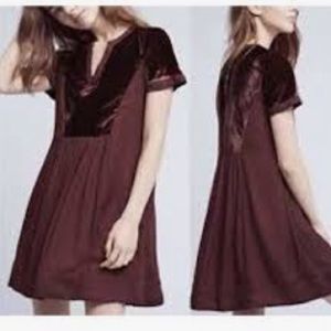 Maeve Purple Plum Tunic Dress